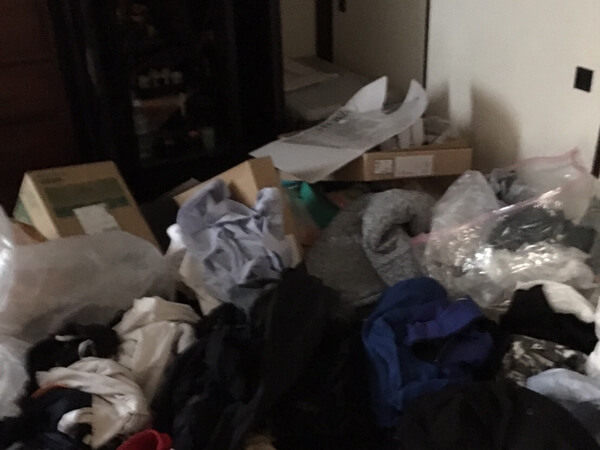 神戸市にてゴミ屋敷化したご実家の片付け依頼に対応いたしました