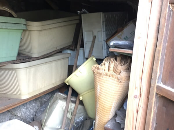 丸亀市にて母屋リフォームに伴う納屋片付け作業のご依頼に対応しました